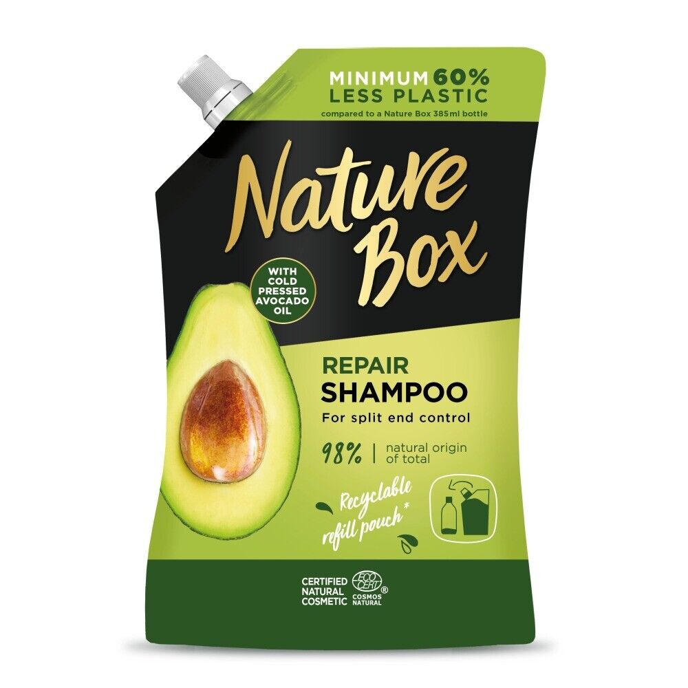 nature box avocado oil 385ml szampon do włosów