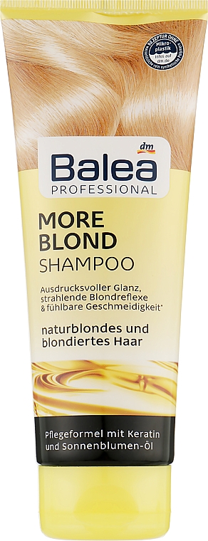 szampon maska blond balea