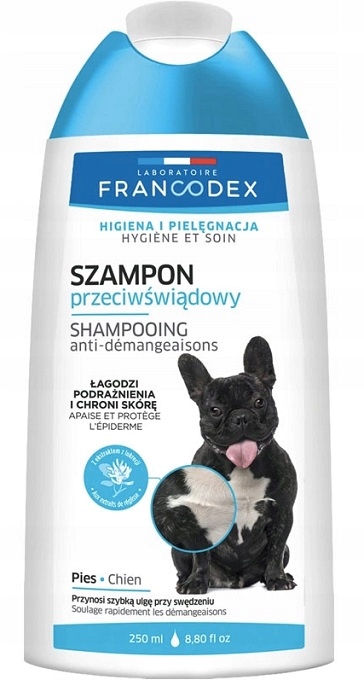 szampon na świąd dla psa
