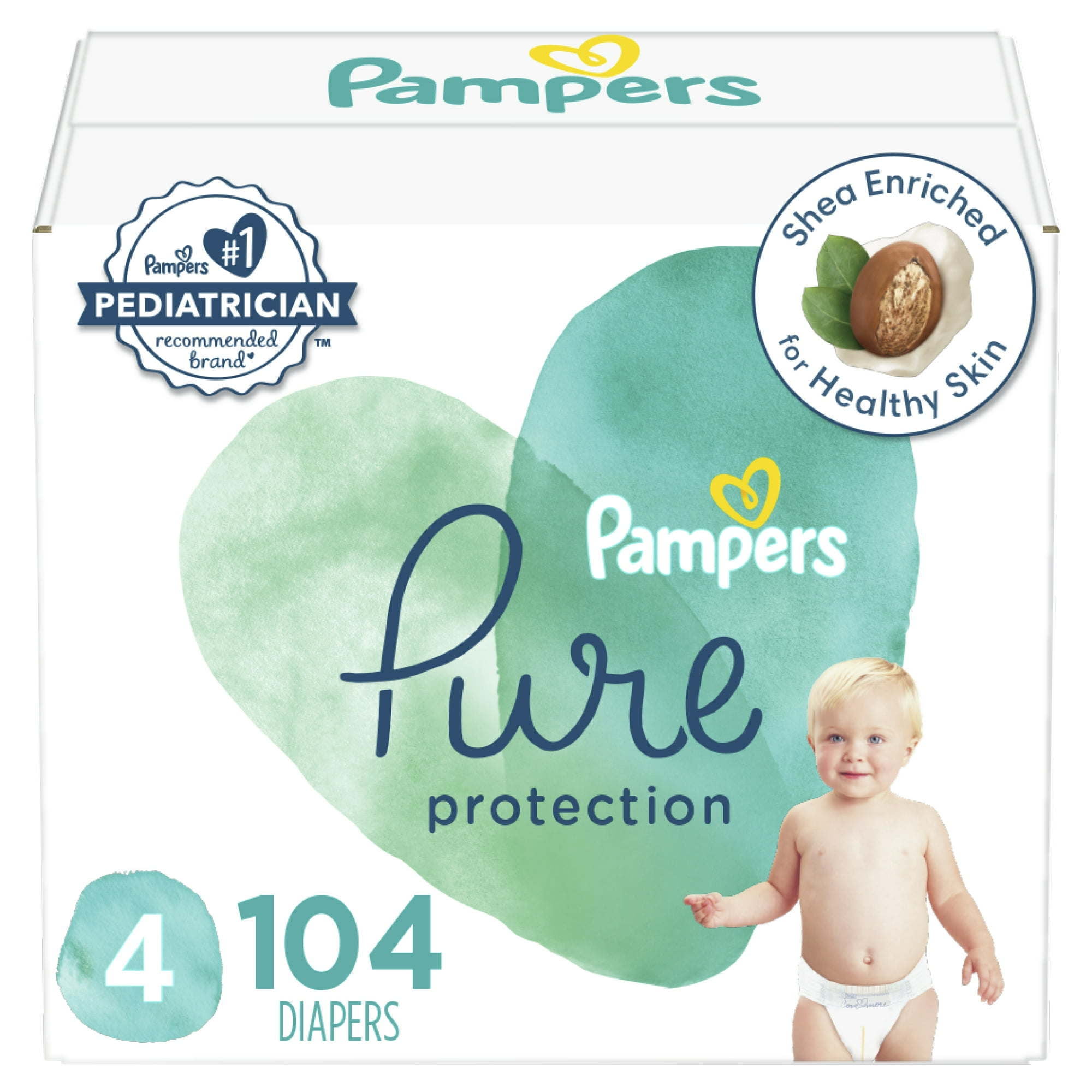 pampers pure protect 4