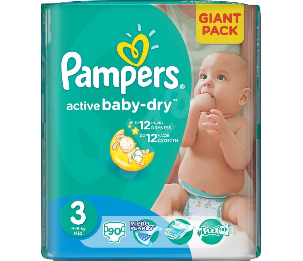 dlaczego nie ma pampers active baby dry 3