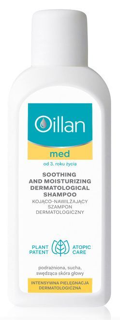 kojąco-nawilżający szampon dermatologiczny