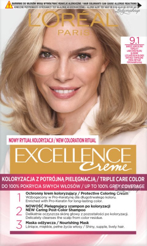 szampon loreal excellence creme