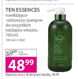 beaua 10 essences szampon nawilżająco odżywczy do włosów