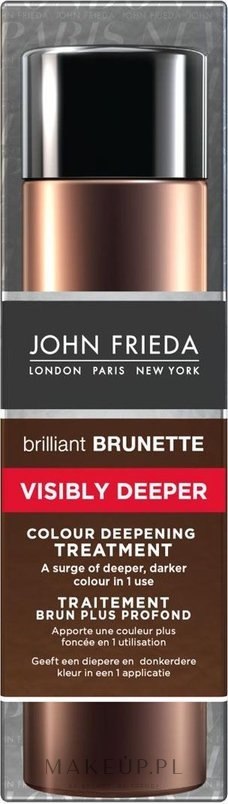 john frieda brilliant brunette szampon do włosów visibly deeper