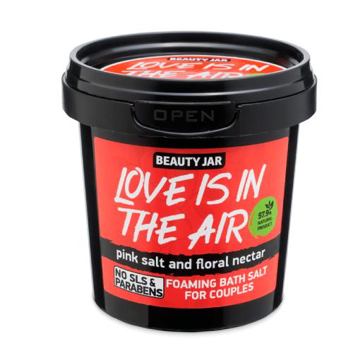 Beauty Jar „Love is in the air” – pieniąca się sól do kąpieli dla par 200g