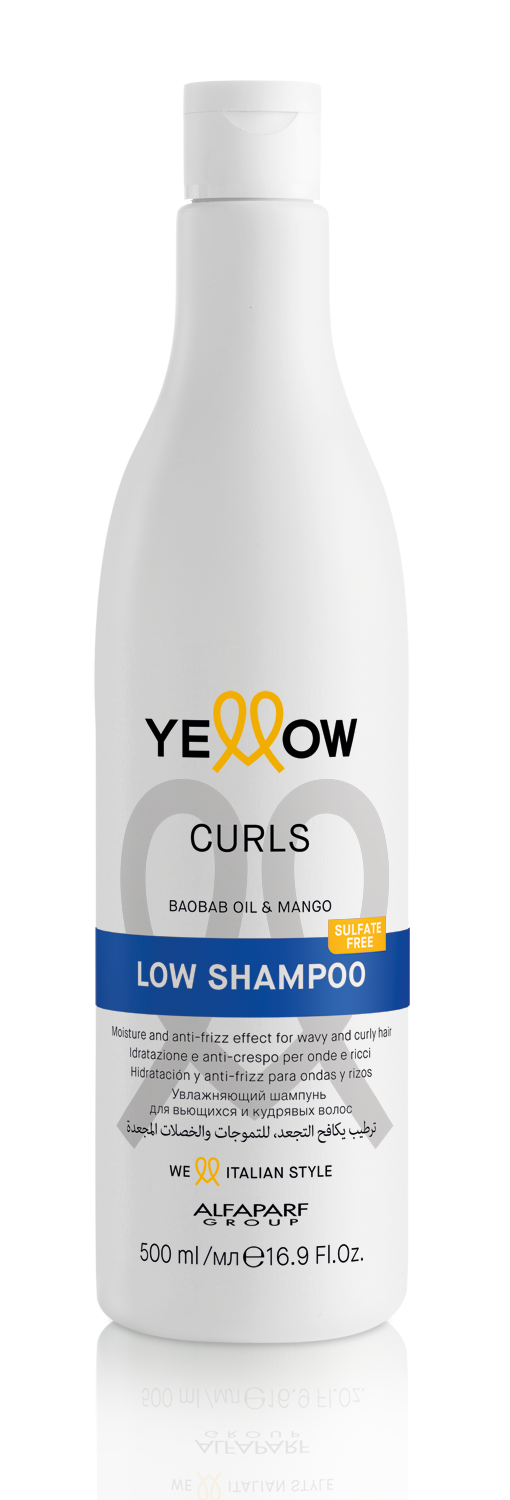 yellow szampon do włosów kręconych