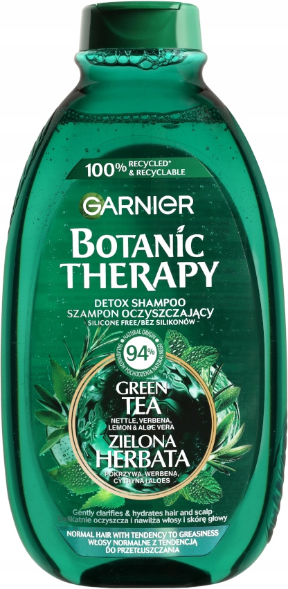 szampon garnier botanic zielona herbata