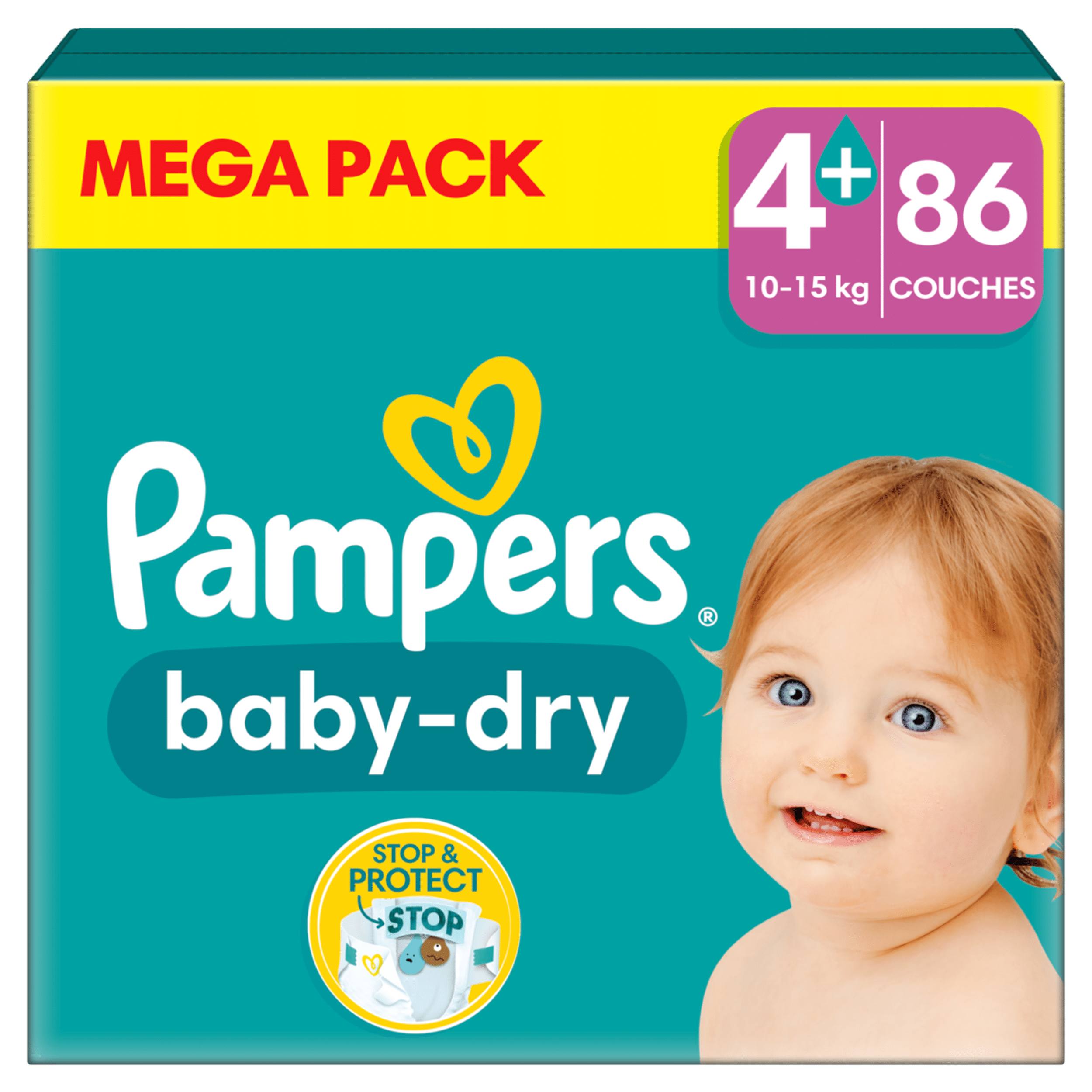 pampers size 4 mega pack