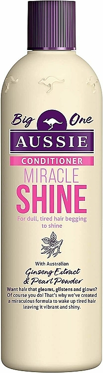 aussie miracle shine conditioner odżywka do włosów nadająca połysk 75ml
