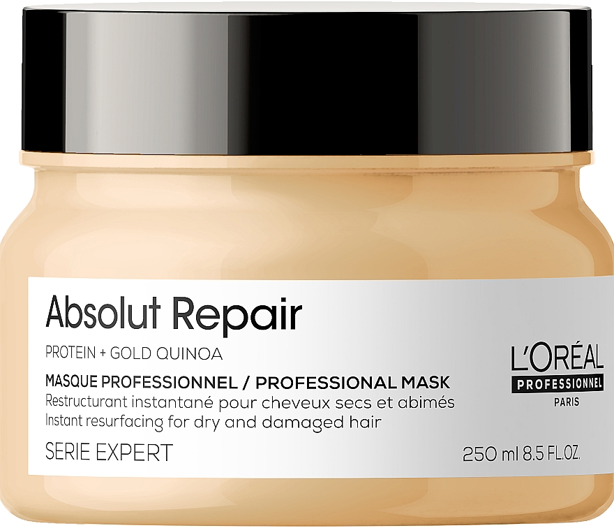 zlota maska szampon loreal repair