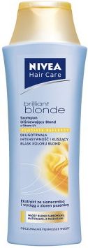 nivea brilliant blonde szampon do włosów blond