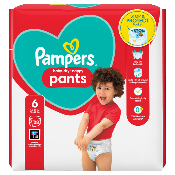 pampers 6 pants od ilu kg