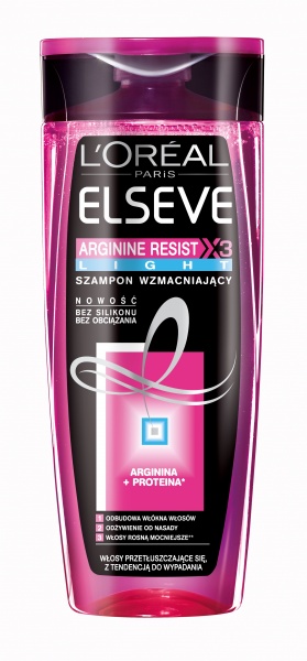 szampon loreal arginine resist light