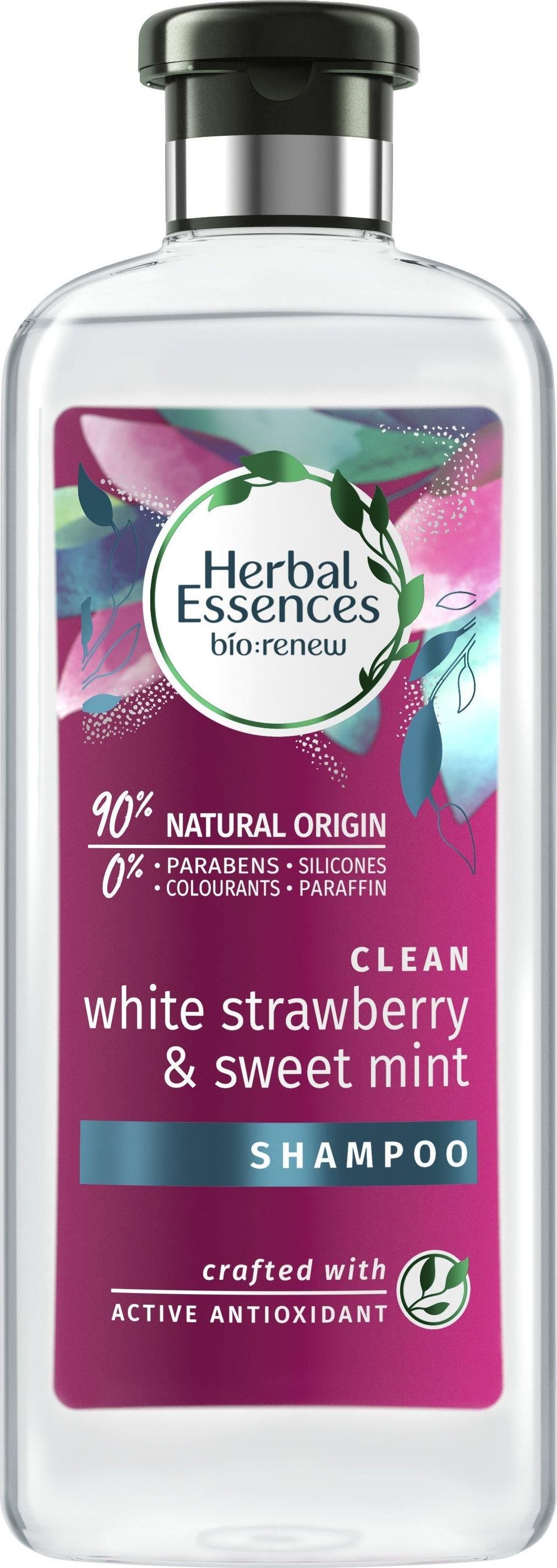 herbal essences szampon biala truskawka