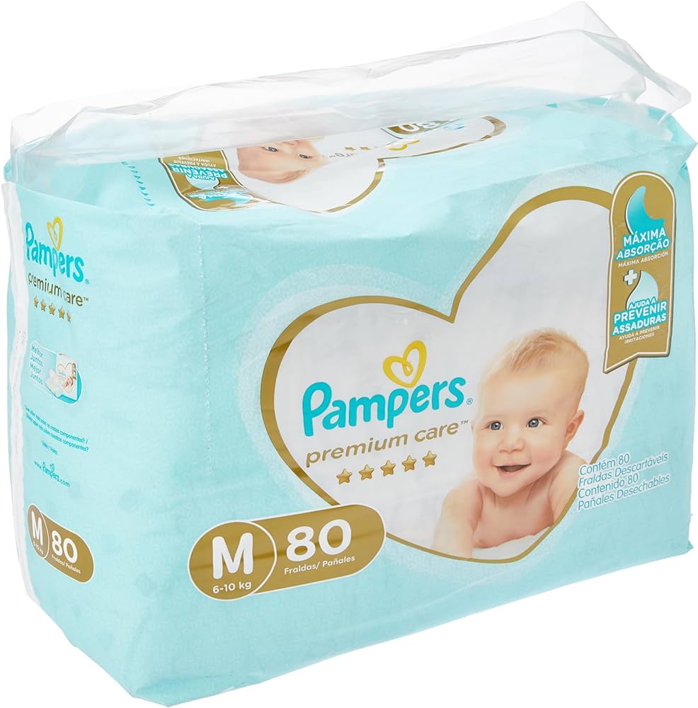 fralda pampers m