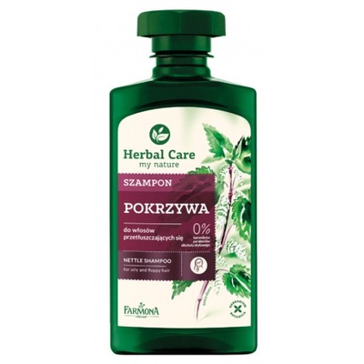 farmona herbal care szampon z dziegciem do włosów