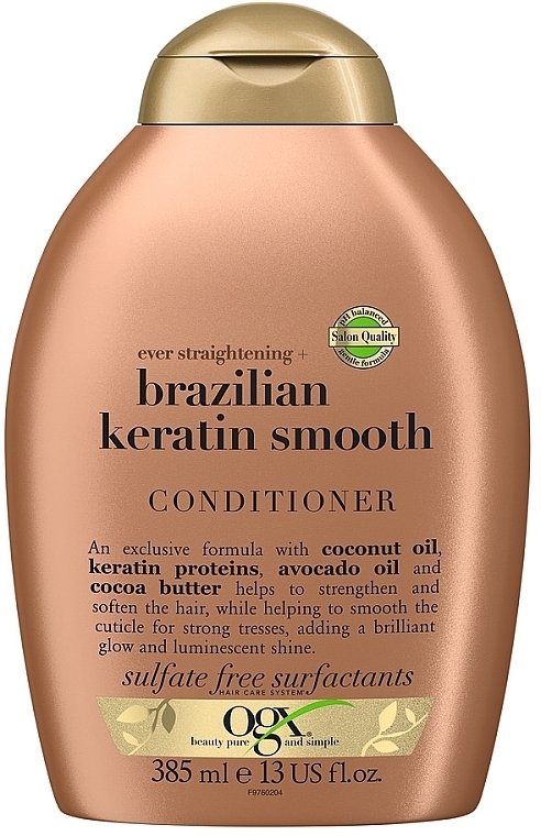 brazilian keratin smooth szampon po keratynowym prostowaniu