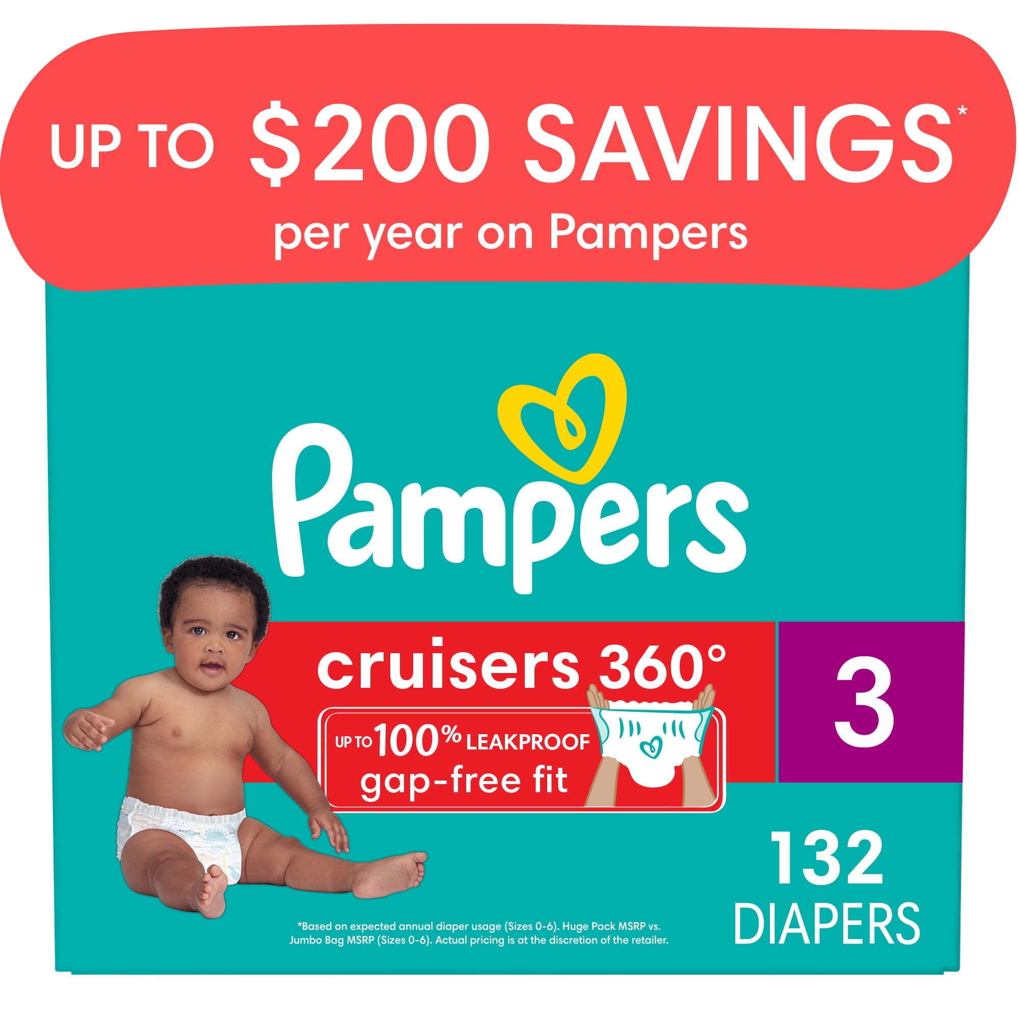 pampers 3 132