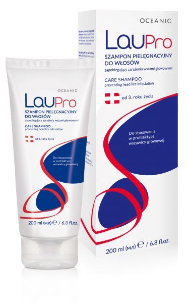 laupro szampon pielęgnacyjny do włosów 200 ml przeciwwszowy