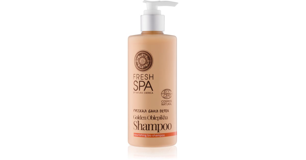 natura siberica fresh spa golden obepikha shampoo odżywczy szampon