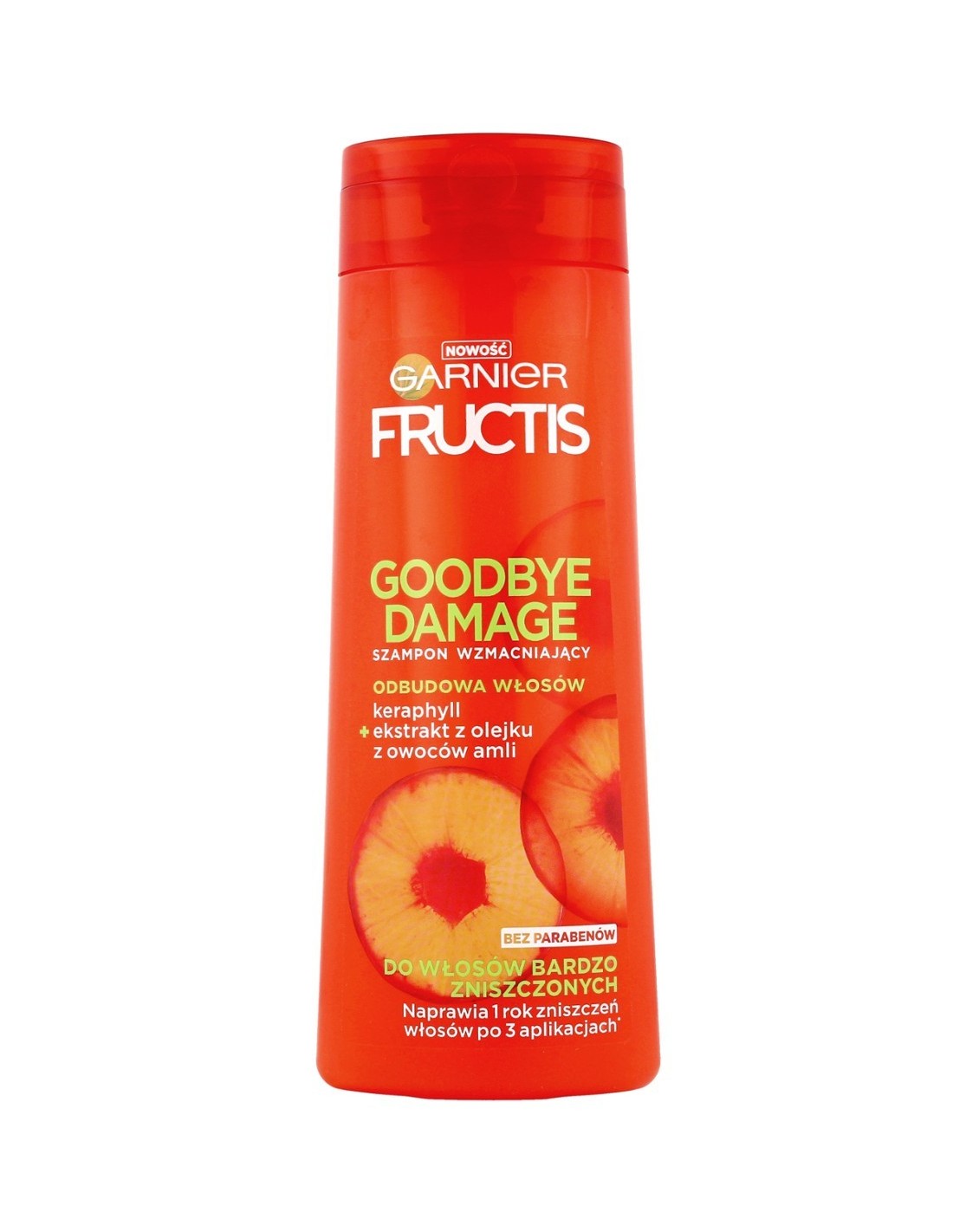 pomaranczowy szampon z garnier fructis