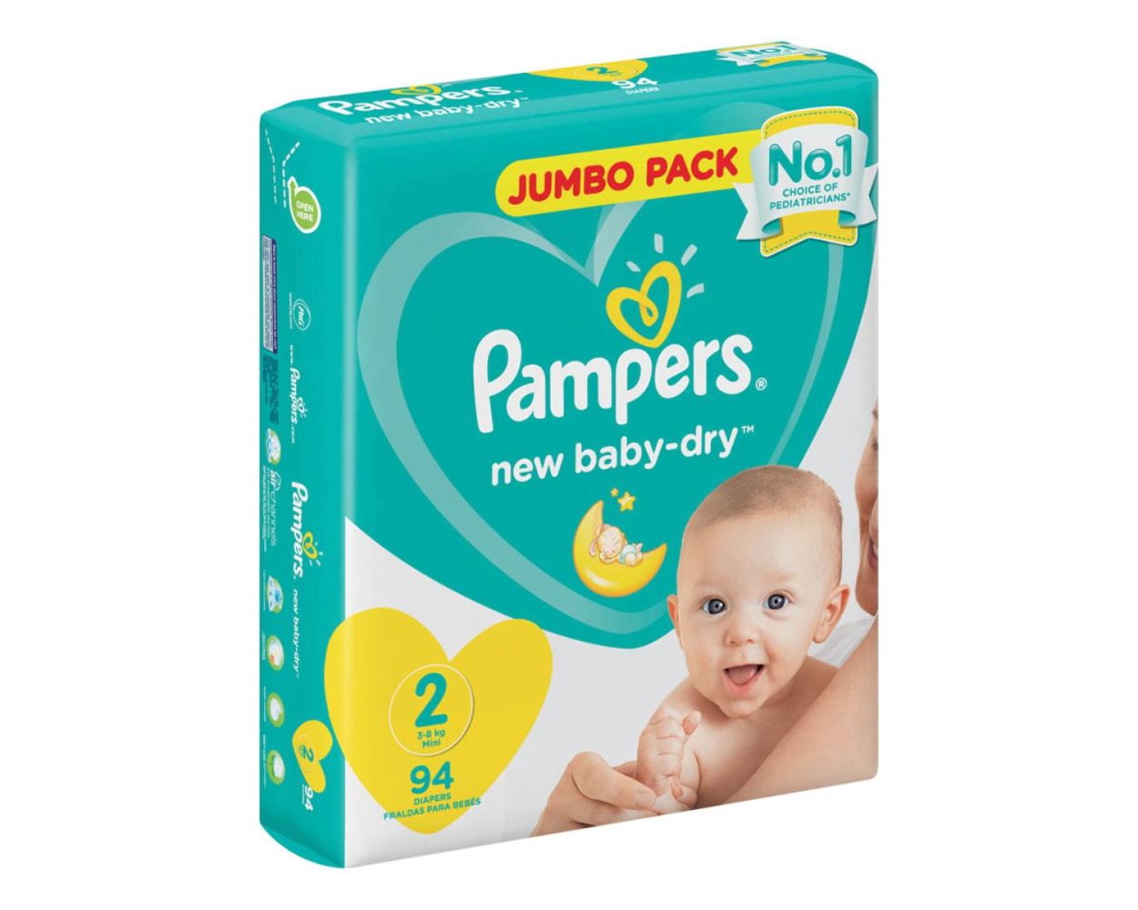 pampers active baby 2 giant pack