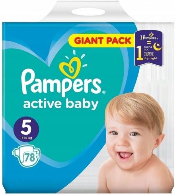 pampers active 5 ceneo