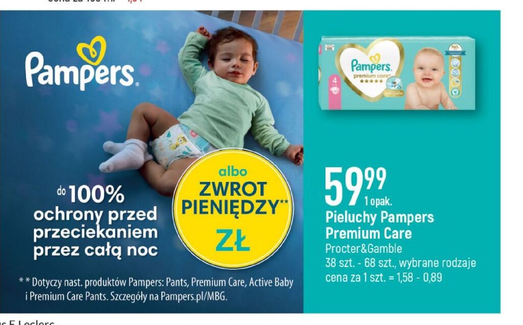 pampers premium care 4 leclers