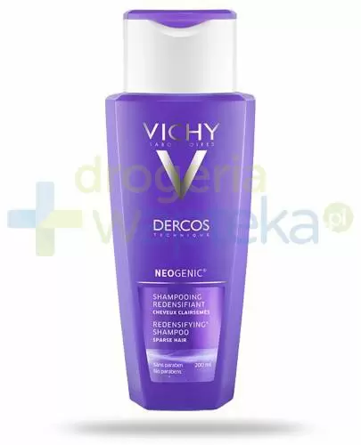 vichy dercos szampon przywracający włosom gęstość 200ml