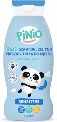 3w1 szampon żel do kąpieli i pod prysznic ziko