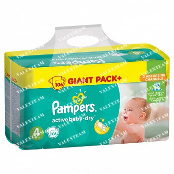 pampers active baby 4 106