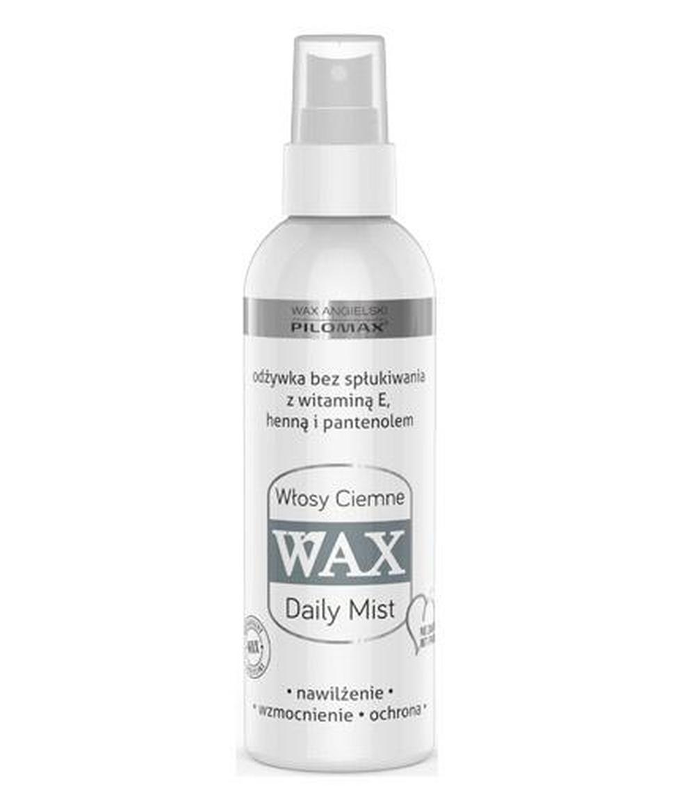 wax odżywka bez spłukiwania do włosów ciemnych