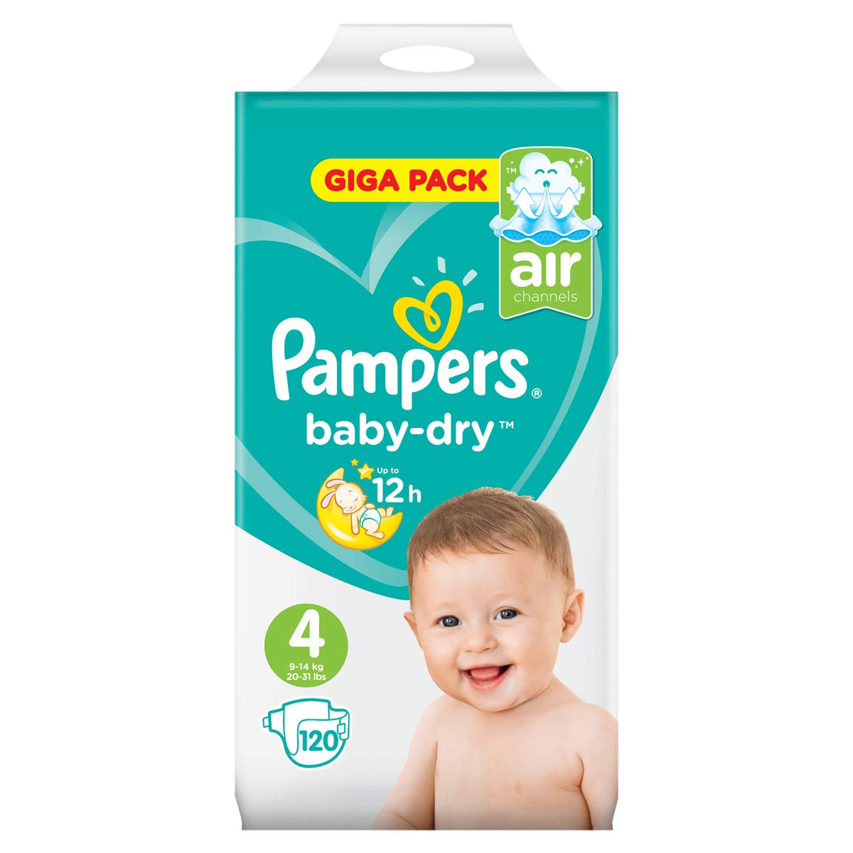 giga paka 4+ pampers biedronka