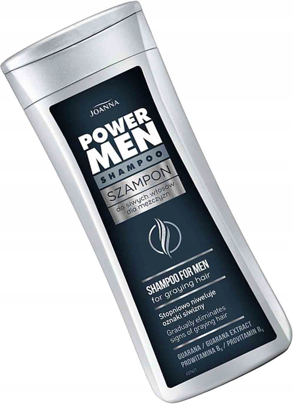 power hair szampon niwelujący siwiznę dla mężczyzn opinie