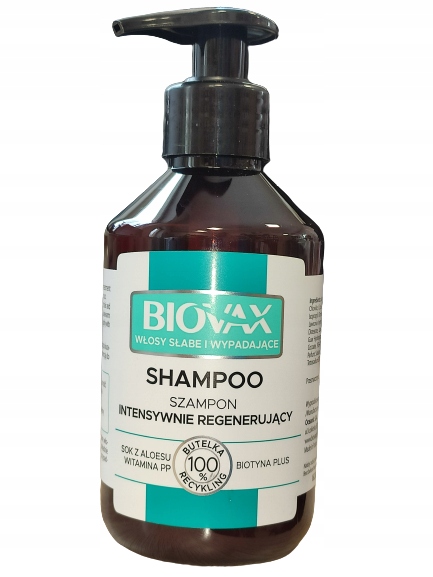 biovax szampon włosy słabe i wypadające