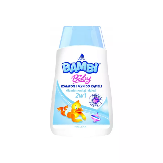 hipoalergiczny szampon dla dzieci w piance bambi