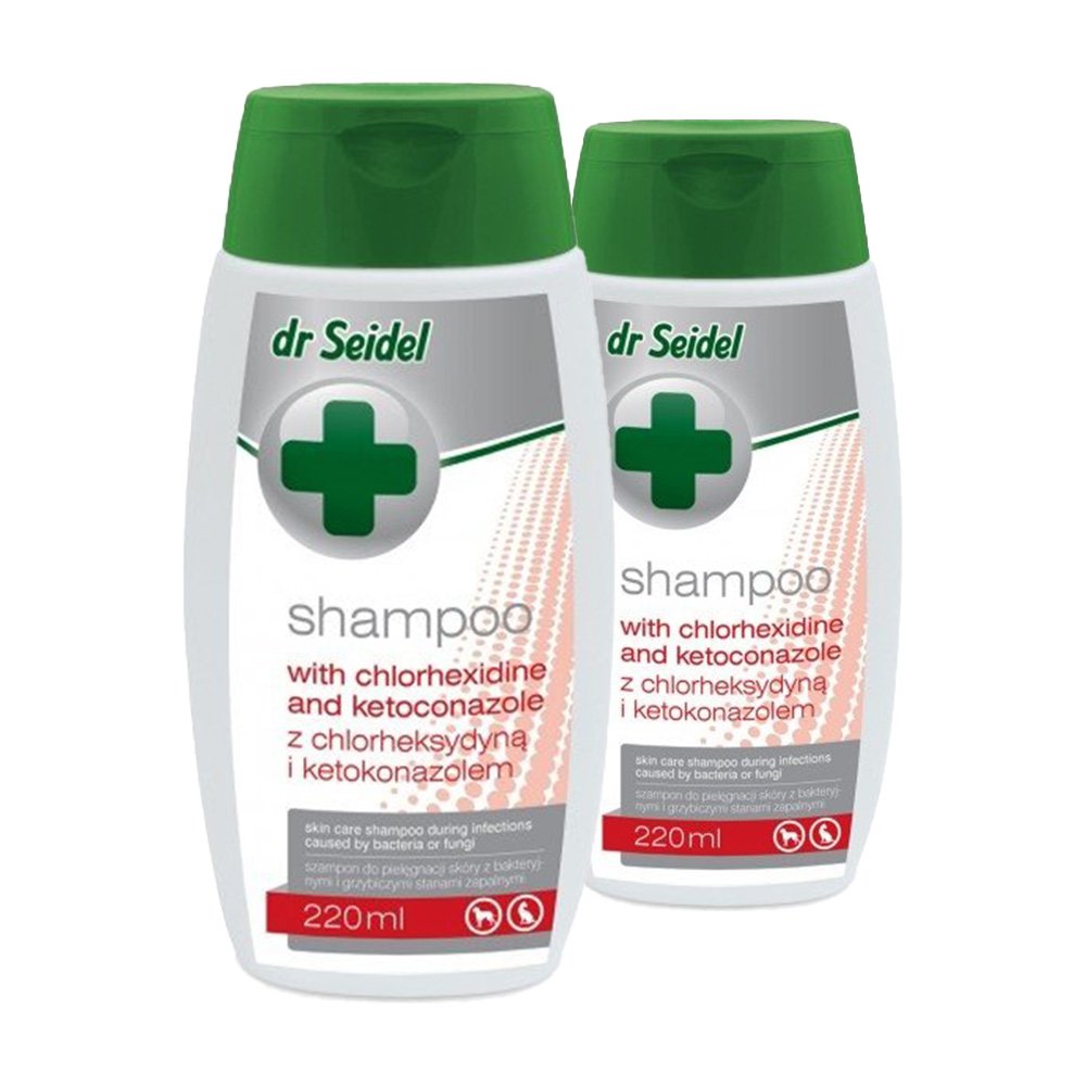 szampon z chlorheksydyną i ketokonazolem 220ml