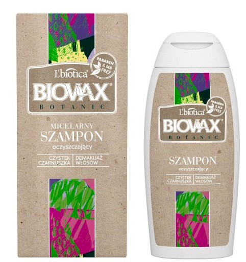 biovax szampon oczyszczający