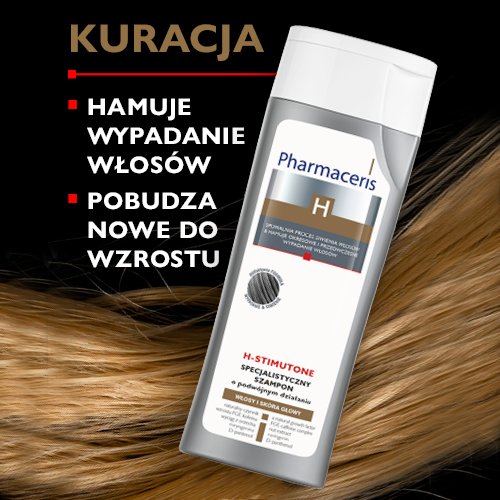 na wypadanie i siwienie włosów szampon pharamicic