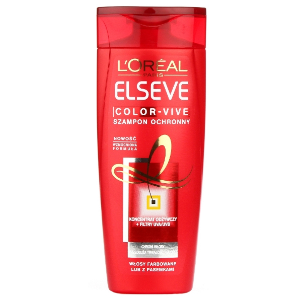 loreal szampon czerwony