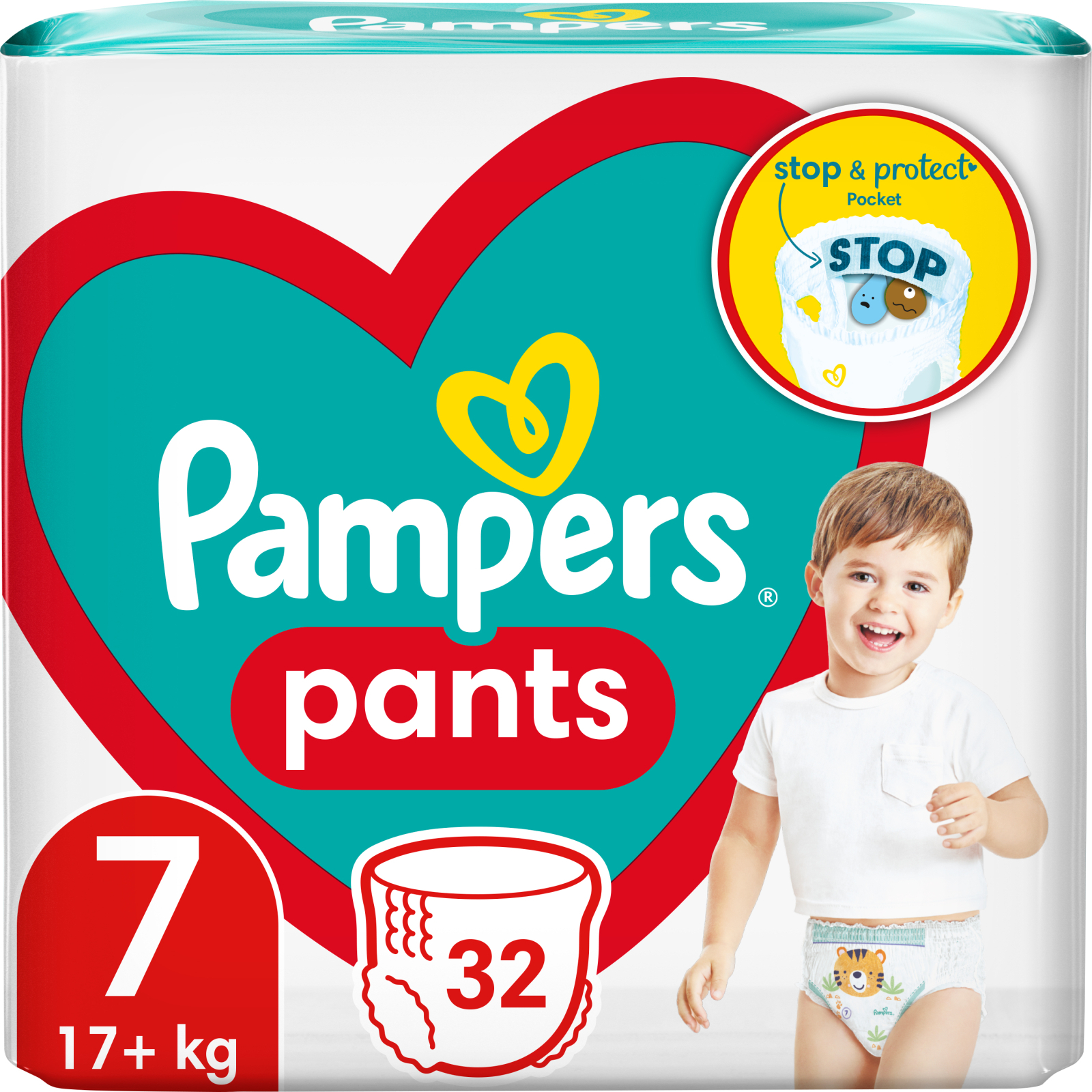 pampers pants zalety