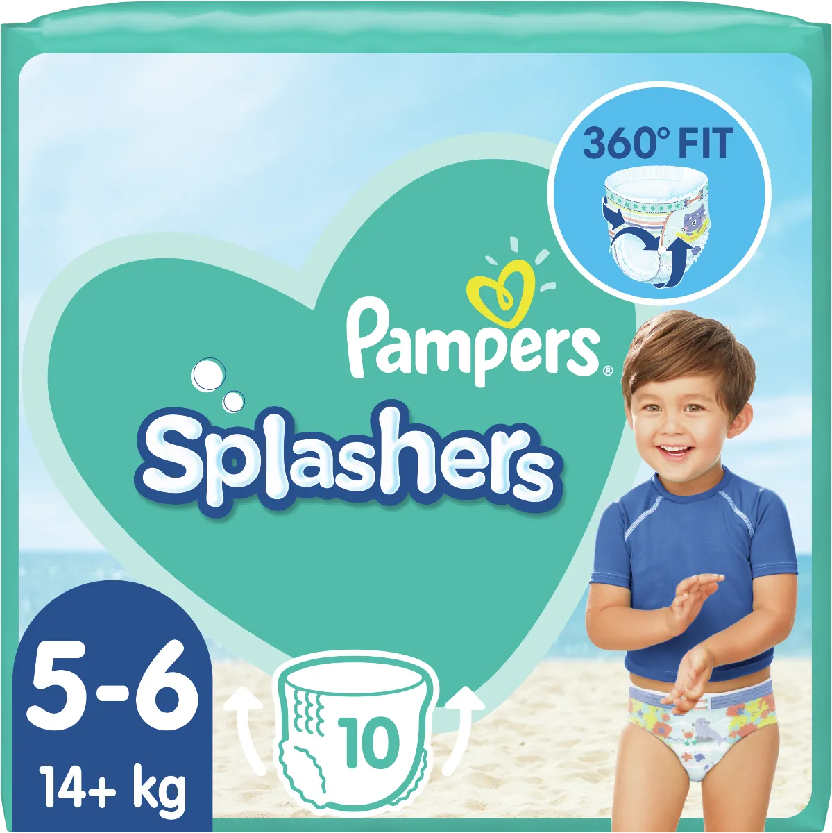 pampers splashers cena