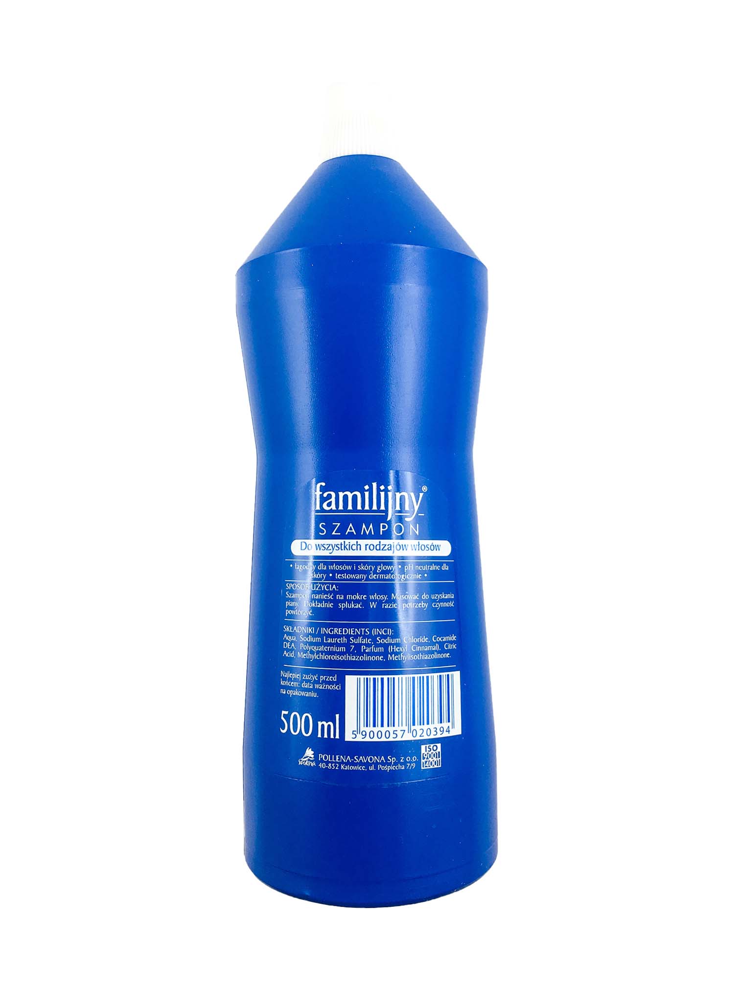 szampon familijny niebieski