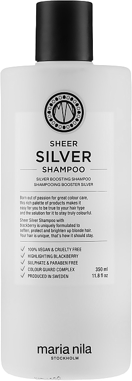szampon do włosów rozjaśnianych przeciw żółte refleksy silver