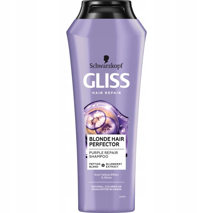 fioletowy szampon do włosów blond schwarzkopf