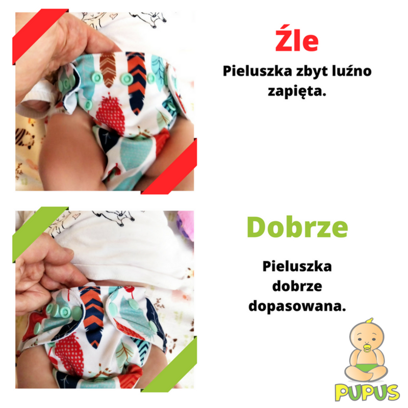 jak poprawnie zalozyc pieluchy