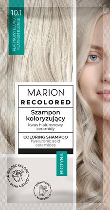 szampon koloryzujący marion platynowy blond opinie