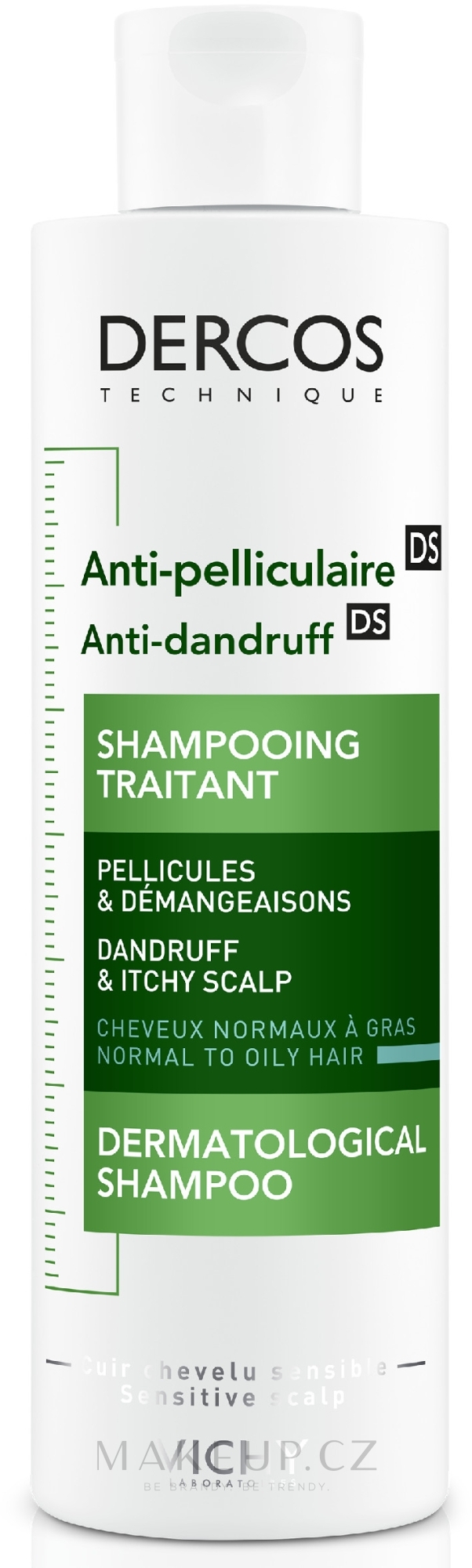 szampon vichy dercos anti pelliculaire ds