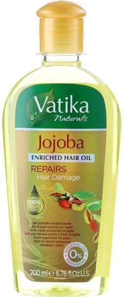vatika regenerujący olejek z olejem jojoba do włosów zniszczonych